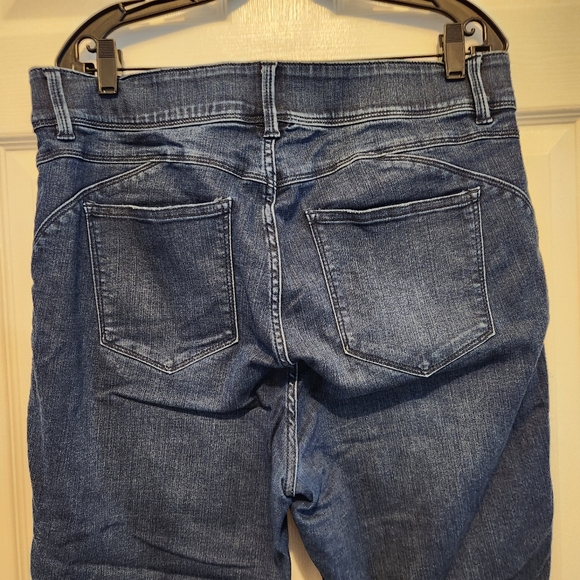 NY&Co Women's Dark Blue Jeans size 16 - Picture 3 of 4